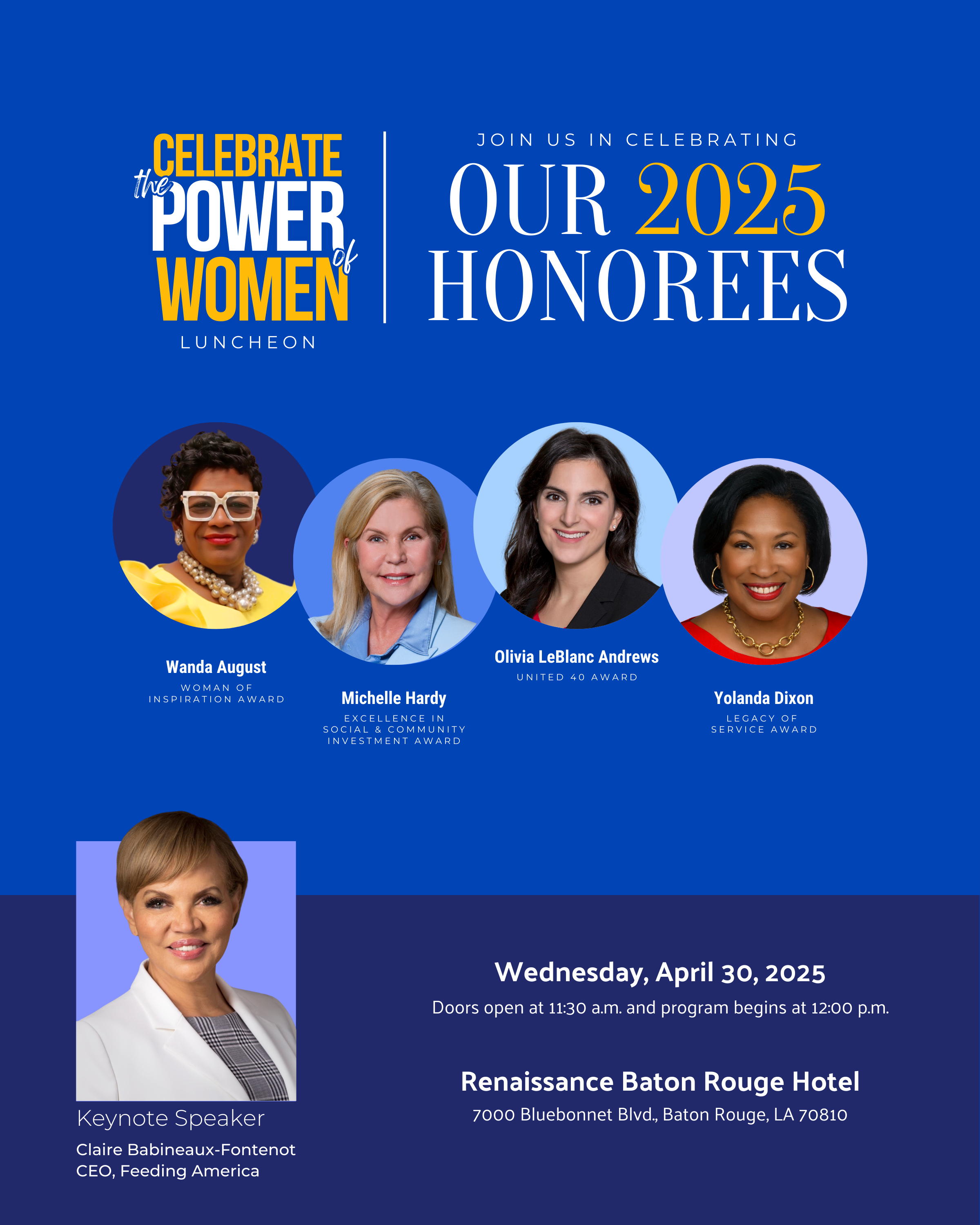 Celebrate the Power of Women Luncheon
