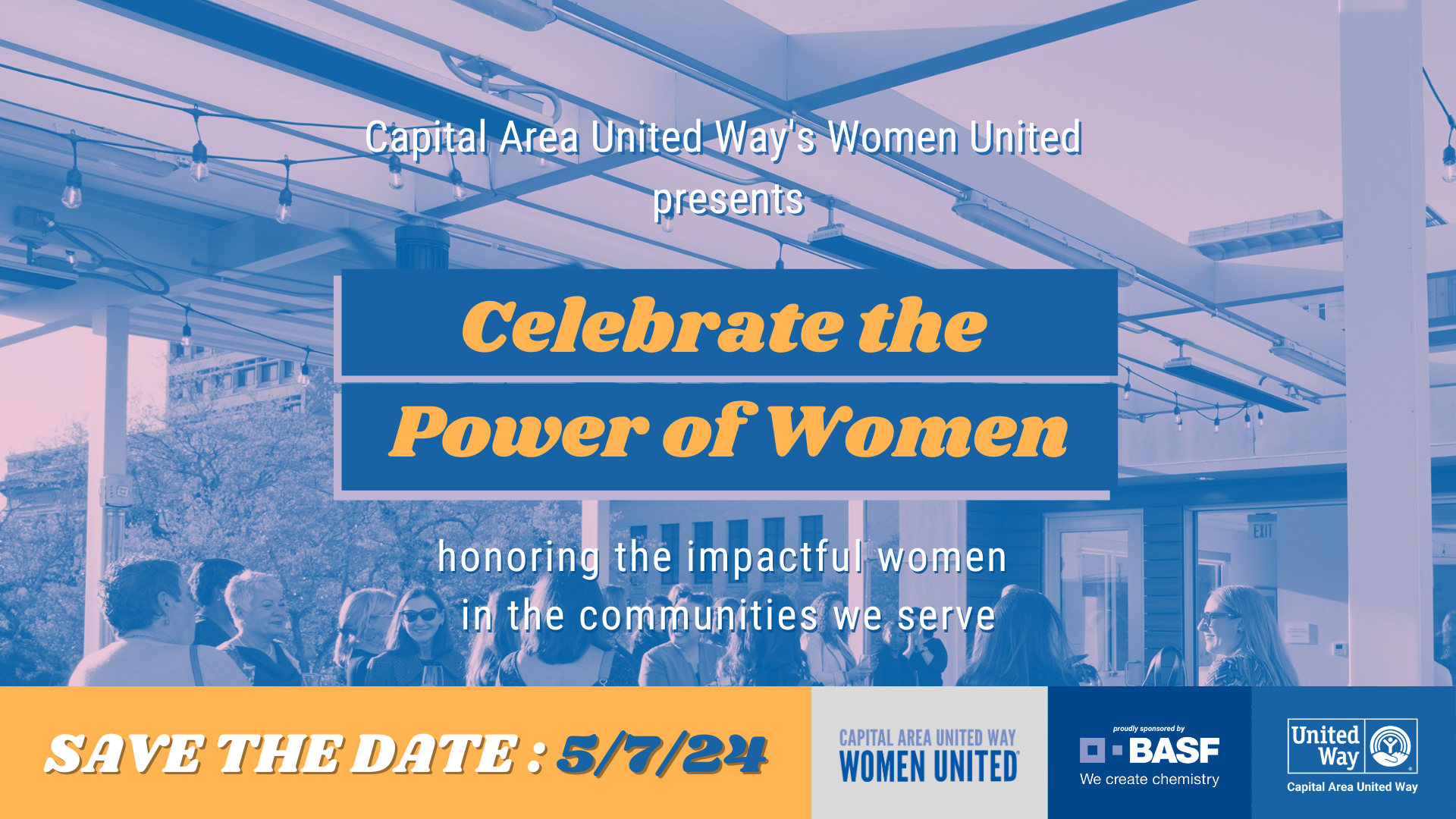 celebrate the power of women save the date